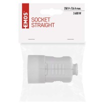 Zásuvka pro prodlužovací kabel, bílá