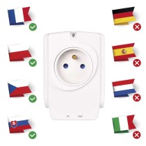 Přepěťová ochrana 918J – spojka, bílá