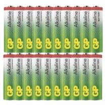 Alkalická baterie GP Alkaline AA (LR6), 20 ks