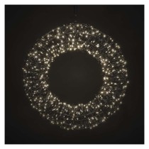 LED karácsonyi koszorú, 480 LED, külső és belső, meleg fehér