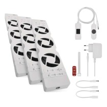 Heizkörperventilator TRIO, weiß