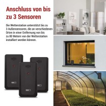 Drahtlose Wetterstation E8620