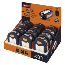 COB LED Arbeitslicht P3889, 200 lm, 3x AAA, 12 Stk., box
