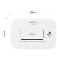 Detektor tlenku węgla GS827 PL
