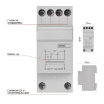 Csengő transzformátor 8/12/24 V