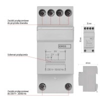 Transformator dzwonkowy 8/12/24 V