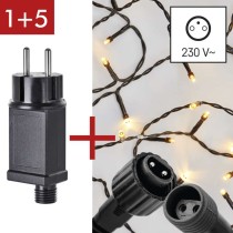 Osnovni set za povezovalni niz Klasik, 10m, topla bela