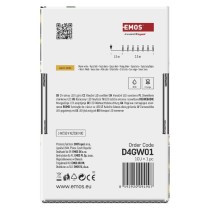 Lampki choinkowe Classic 50 LED 2,5m ciepła biel, zielony przewód, IP20