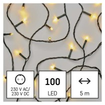Lampki choinkowe Classic 100 LED 5m ciepła biel, zielony przewód, IP20