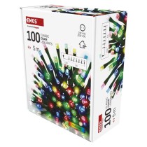 Lampki choinkowe Classic 100 LED 5m multikolor, zielony przewód, IP20