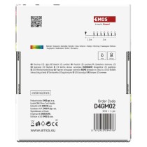 Lampki choinkowe Classic 100 LED 5m multikolor, zielony przewód, IP20