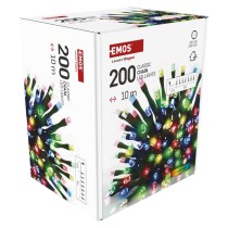 Lampki choinkowe Classic 200 LED 10m multikolor, zielony przewód, IP20