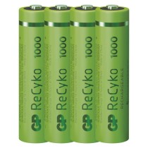Polnilna baterija GP ReCyko 1000 mAh HR03 (AAA)
