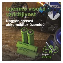 Polnilna baterija GP ReCyko 1000 mAh HR03 (AAA)