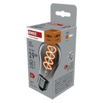 LED Bulb DECO SMOKED A60 / E27 / 4,5 W (19 W) / 180 lm / flame