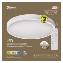 EMOS LED mennyezeti lámpa 21,5W dimm állítható színhőm.