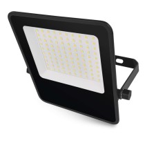 LED reflektor VISIO čierny, 50 W neutrálna biela