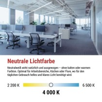 LED-Leuchtstofflampe T8 9 W 60 cm neutralweiß 25 St.