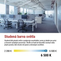LED zářivka T8 9 W 60 cm studená bílá 25 ks