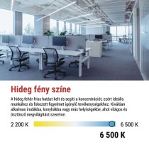 EMOS LED Fénycső T8 9 W 1 000 lm 60 cm, Hideg fehér 25 db.