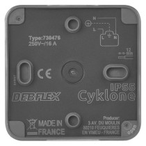 EMOS Cyklone zásuvka nástěnná IP55