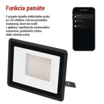 GOSMART LED reflektor 50W, 4300 lm, RGB+CCT, IP65
