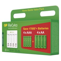 GP Akkumulátor töltő Eco E411+ 4× AA 2100 + 4× AAA 800