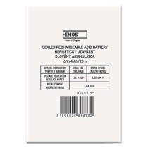EMOS Ólom-savas akkumulátor (P2301, P2304, P2305, P2308)