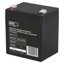 Bezúdržbový olovený akumulátor 12 V/5Ah, faston 6,3 mm