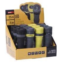 LED ruční svítilna P4703, 75 lm, 3x AAA, fokus, 12 ks, box