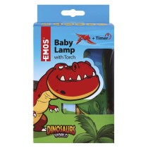 EMOS LED éjjeli lámpa gyerekeknek Dino, 3× AAA