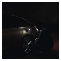 360° COB LED svítilna kovová, 270 lm, 2x AA