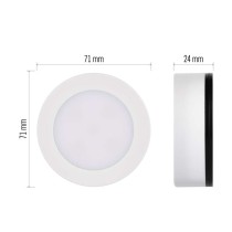 EMOS LED éjjeli fény 4LED 3× AAA, 2 db