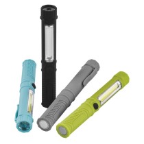 COB LED + LED ruční svítilna P3897, 230 lm, 3x AAA, 16 ks, box