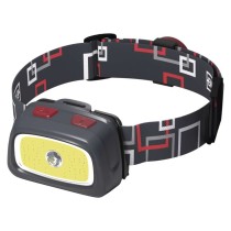 Naglavna LED svetilka COB+CREE 3xAAA, 330 lm, 65 m