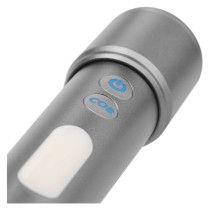 LED nabíjecí kovová svítilna, 600 lm, 1 200 mAh