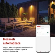 GoSmart PIR senzor (pohybové čidlo) s nočním světlem, WiFi