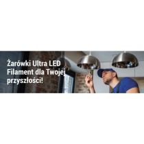 Żarówka LED Filament A CLASS A60 / E27 / 5 W (75 W) / 1 060 lm / neutralna biel