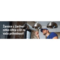 LED žarnica Filament A CLASS A60 / E27 / 5 W (75 W) / 1 060 lm / nevtralno bela