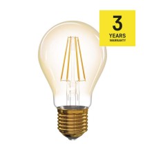 LED žárovka Vintage A60 / E27 / 4,3 W (35 W) / 400 lm / teplá bílá