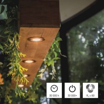 LED pirn Classic MR16 / GU10 / 7 W  (60 W) / 806 lm / Soe valge