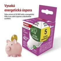 LED žárovka Classic MR16 A CLASS/ GU10 / 3 W (40 W) / 535 lm / neutrální bílá
