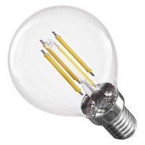 LED pirn Filament Mini Globe / E14 / 5,9 W (60 W) / 806 lm / Soe valge