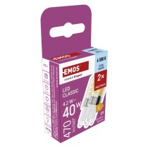 LED pirn Classic JC / G9 / 4,2 W (40 W) / 470 lm /  Külm valge / 2 pcs