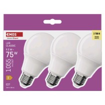 LED izzó Classic A60 / E27 / 9,5 W (75 W) / 1055 lm / Meleg fehér