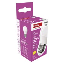 LED izzó Classic Mini Globe / E27 / 2,5 W (32 W) / 350 lm / Természetes fehér