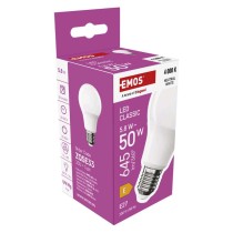 Żarówka LED Classic A60 / E27 / 5,8 W (50 W) / 645 lm / Neutralna biel