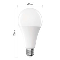 LED izzó Classic A80 / E27 / 20 W (150 W) / 2452 lm / Természetes fehér