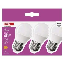 LED izzó Classic Mini Globe / E27 / 4,2 W (40 W) / 470 lm / Természetes fehér