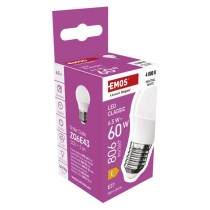 LED izzó Classic Mini Globe / E27 / 6,5 W (60 W) / 806 lm / Természetes fehér